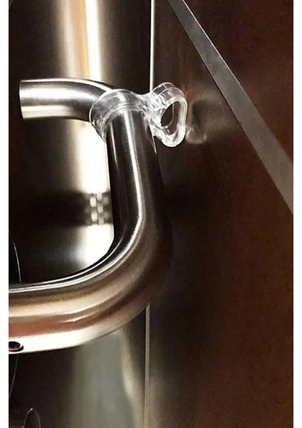 20 Adet Şeffaf Kapı Durdurucu Silikon Kapı Pencere Kolu Tutucu Kapı Kolu Tamponu fırsatları