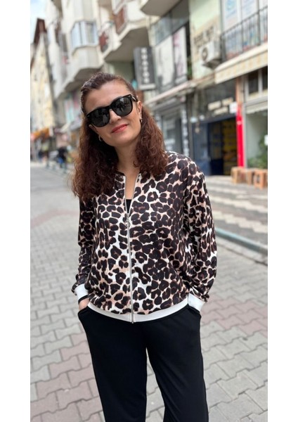 Kadın Uzun Kollu Lepoar Detay Modal Kumaş Ikili Takım