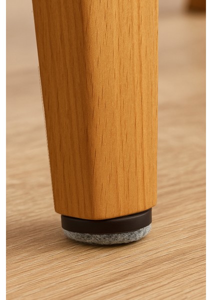 20 mm Keçeli Poligrit Zemin Koruyucu Sandalye ve Masa Ayağı Için Sessiz Mobilya Pabucu (16 Adet) modelleri