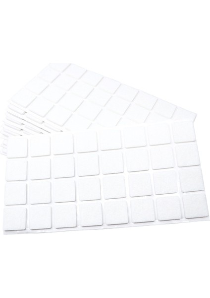 Sandalye Mobilya Ayak Pedi 20MM Kaydırmaz Keçe (150'LI) Yapışkanlı Parke Zemin Koruyucu - Beyaz fiyatları