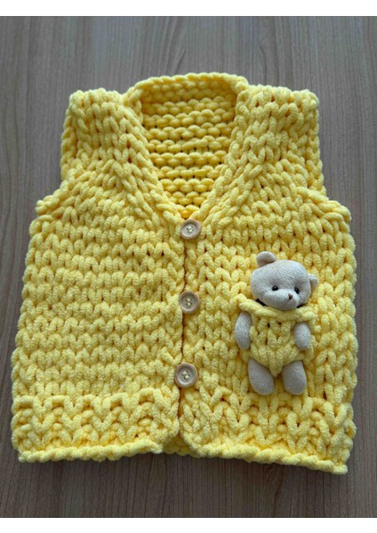 Puffy El Örgüsü Yelek