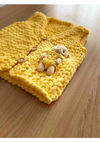 Puffy El Örgüsü Yelek modelleri