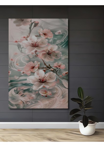 Bahar Çiçekleri Dekoratif Ahşap Mdf Ev/işyeri Duvar Tablo Dikdörtgen Ev/işyeri Duvar Tablo