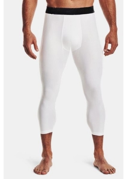 2'li Siyah Beyaz 3/4 Basketbol Taytı-3/4 Fitness Taytı-3/4 Spor & Koşu Taytı