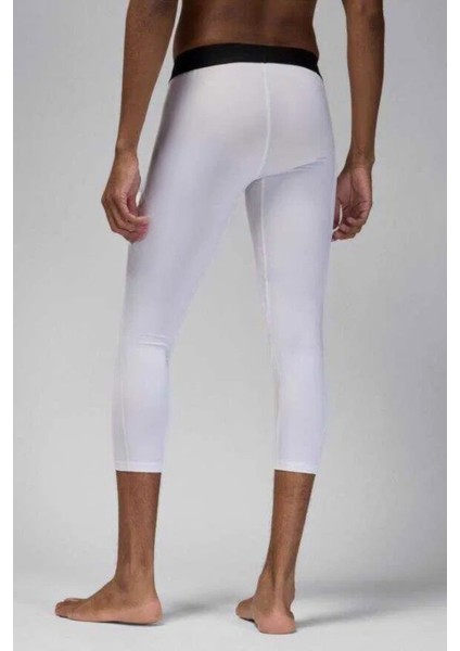 2'li Siyah Beyaz 3/4 Basketbol Taytı-3/4 Fitness Taytı-3/4 Spor & Koşu Taytı modelleri