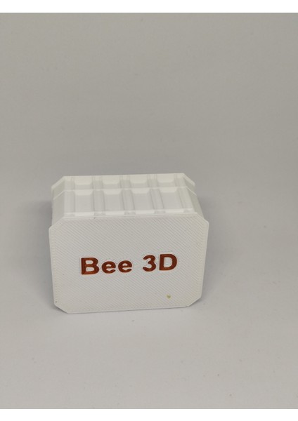 Bee3D Bee 3D 4 adet Kapaklı Mini Saklama kabı farklı renklerde 4 adet mini sandık Hobi saklama kabı