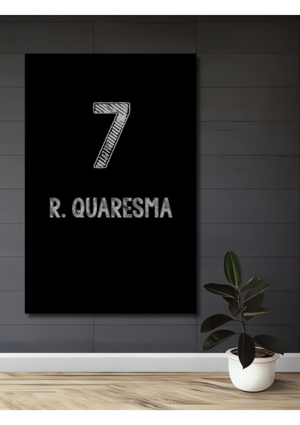 Quaresma Futbol Sanatı Ahşap Mdf Dekoratif Ev/işyeri Duvar Tablo Dikdörtgen Ev/işyeri Duvar Tablo