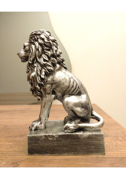 Tasarım Oturan Aslan Biblo Heykel Ev Dekor Dekoratif Hediyelik fiyatları