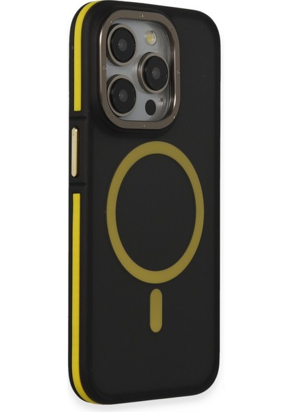 Mtxdpn Joko Iphone 14 Pro Max Kılıf Rocky Magsafe Kapak - Siyah-Sarı fiyatları