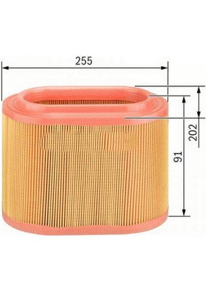 Mtxdpn Hava Filtresi Clio Ii 98 05 Kangoo 97 Megane I 96 Logan 04 Sandero 08 Solenza 03 Symbol Ii 08 14 1.4 E7J K7J 1.6 K7M 2.0 F4R