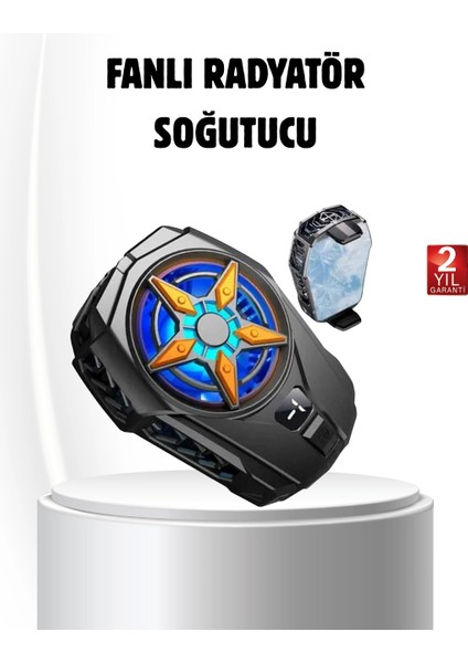 Oyun Telefonu Soğutucu Fan – Şarjlı, Sessiz ve Kompakt Mobil Soğutma Cihazı