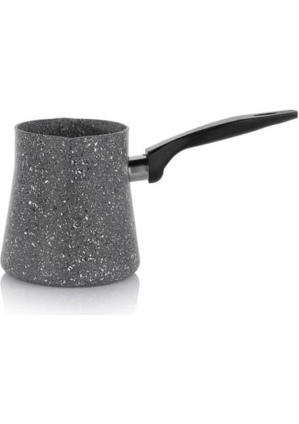 ✨10 cm 550 ml Orta Boy Granit Cezve – Dayanıklı Yapışmaz Yüzeyli, Isıya Dayanıklı Ergonomik Saplı ✨