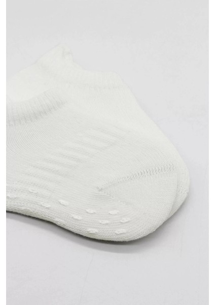 2'li Sneakers Kaymaz Basic Penye Çorap BS20103 Ekru Ekru modelleri