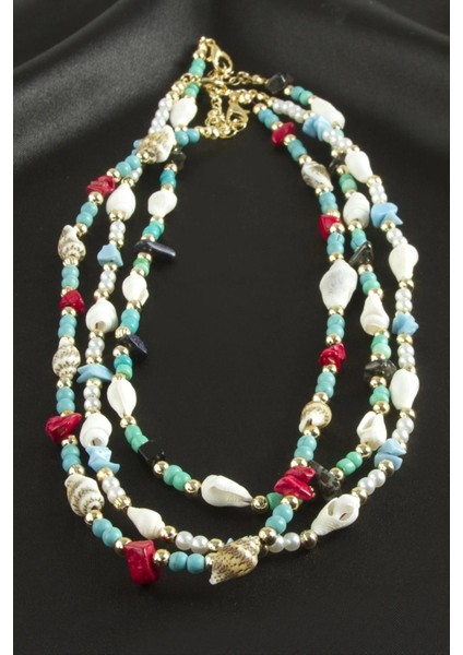 Deniz Kabuğu Boncuk Kolye