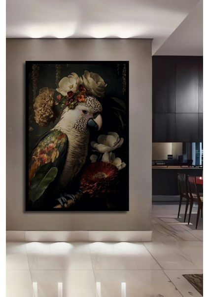 Çerçeve Görünümlü Renklerin Şiiri Dekoratif Ahşap Mdf Ev Duvar Tablo Dikdörtgen Ev Duvar Tablo