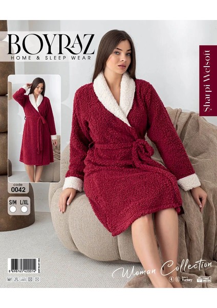 Boyraz 0042 Kadın Sharpi Welsolf Sabahlık