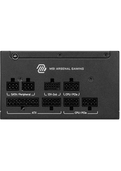 Msı 750W 80+ Gold Mag A750GLS Pcıe 5.1 Power Supply fiyatları