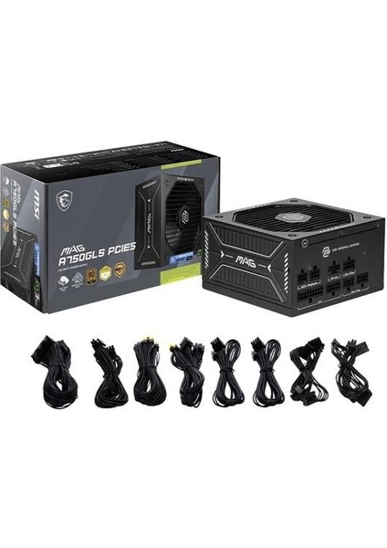 Msı 750W 80+ Gold Mag A750GLS Pcıe 5.1 Power Supply indirimleri