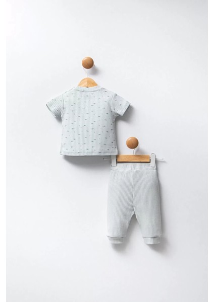 U.s Polo Bebek 2'li Takım USB2311 Su Yeşili modelleri