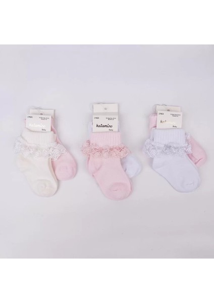 Akel 2'li Aks. Bebek Soket Çorap K44023 Asorti