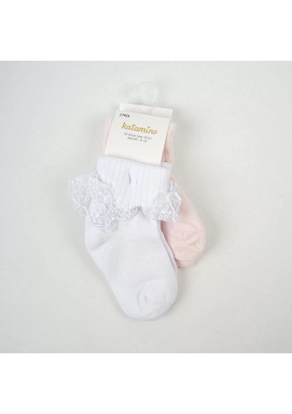 Akel 2'li Aks. Bebek Soket Çorap K44023 Asorti modelleri