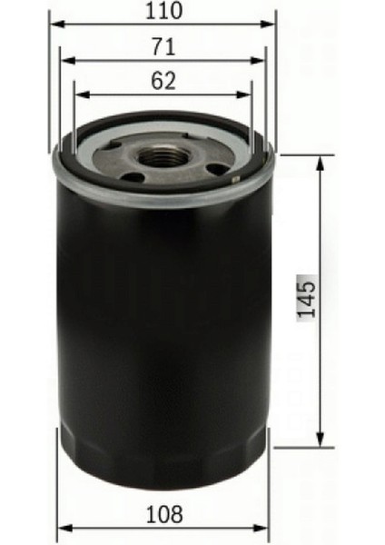 Mtxdpn Yağ Filtresi Master-Traffic 2.5d- Boxer 2.8d-2.8hdi- Movano 2.5d-2.8dti-Jumper 2.8 Hdi- Ducato 2.5d