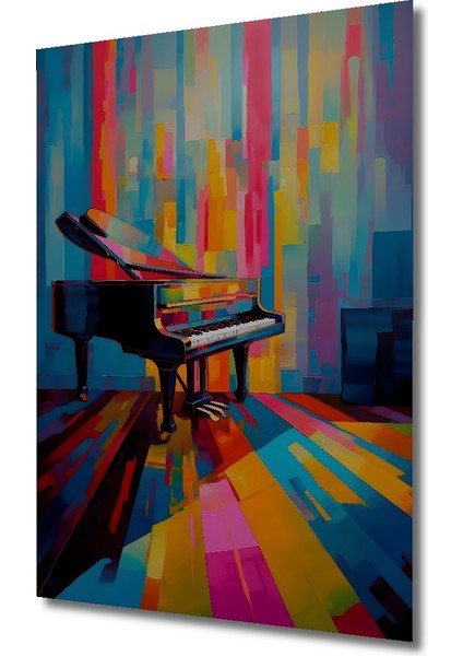Renkli Piyano Dekoratif Ahşap Mdf Ev/işyeri Duvar Tablo Dikdörtgen Ev/işyeri Duvar Tablo fiyatları