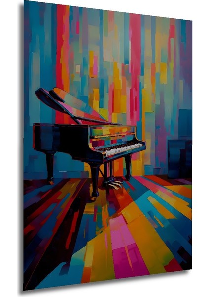 Renkli Piyano Dekoratif Ahşap Mdf Ev/işyeri Duvar Tablo Dikdörtgen Ev/işyeri Duvar Tablo modelleri