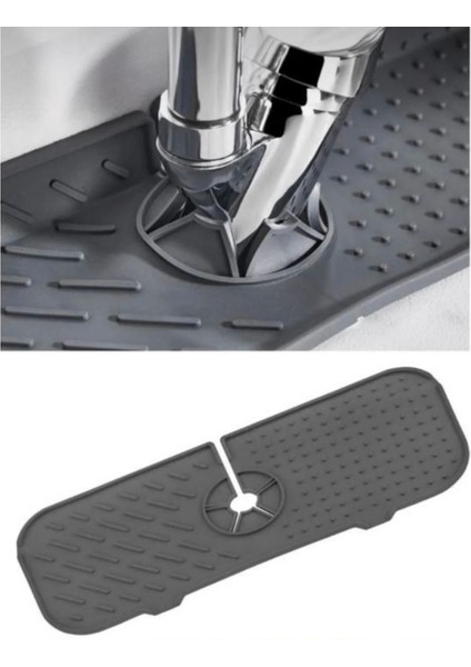 Esnek Musluk - Lavabo Matı – Mutfak ve Banyo Için - Sünger ve Sabunluk Altlığı fiyatları