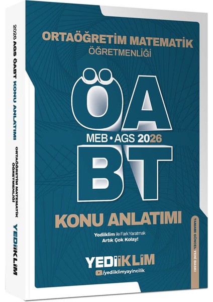 2026 Meb Ags Öabt Ortaöğretim Matematik Öğretmenliği Konu ANLATIMI(866 Sayfa)-Ags Konu Soru Seti fiyatları