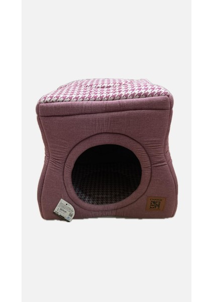 Vario Lüks Eve Dönüşebilen Kedi Köpek Yatağı Pembe fiyatları