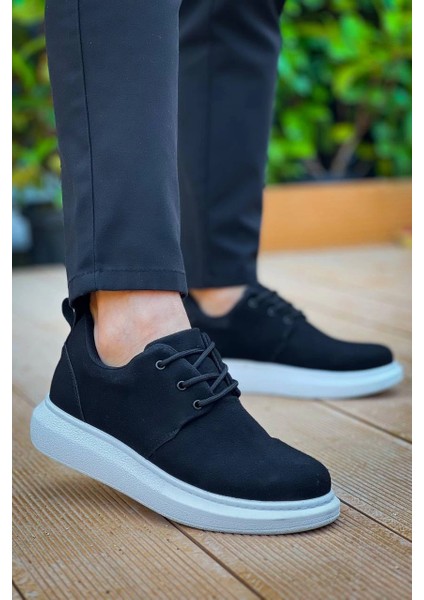 KB-003 Kuback Siyah Süet Bağcıklı Günlük Erkek Ayakkabı fiyatları
