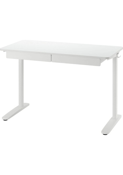 Relatera Çocuk Çalışma Masası Beyaz 117 x 60 cm Yükseklik Ayarsız