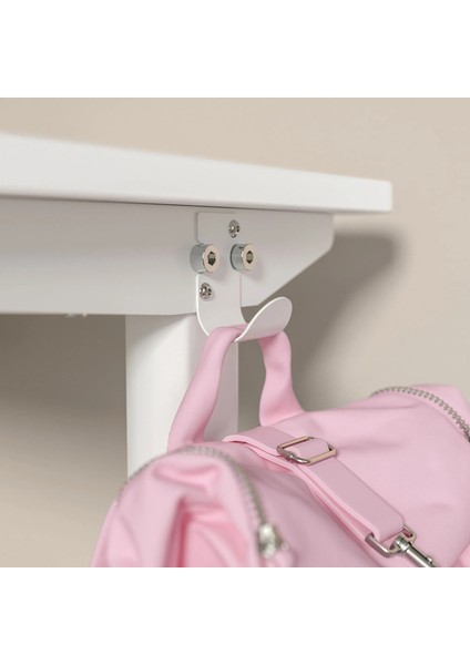 Relatera Çocuk Çalışma Masası Beyaz 117 x 60 cm Yükseklik Ayarsız indirimleri