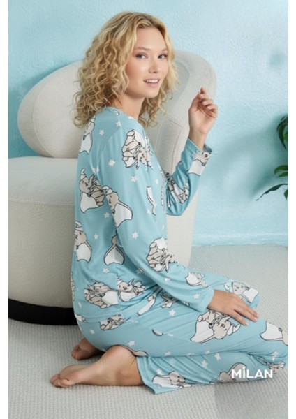 Milan Kumaş Kadın Pijama Takımı | Konforlu Kadın Pijaması fırsatları