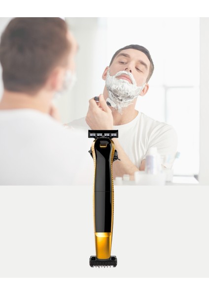 Çift Başlıklı, Sinek Kaydı Tıraş Makinesi, Su Geçirmez ve Şarjlı indirimleri