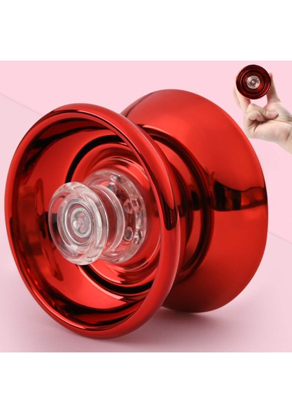 Metal Yoyo Oyuncak Extra Rulmanlı Profesyonel Yo-Yo Oyuncağı Unresponsive Yoyo