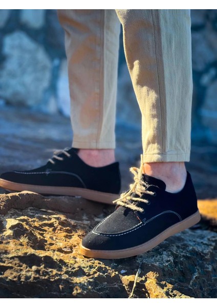 Kb-X5 Kuback Siyah Süet Bağcıklı Günlük Erkek Ayakkabı fiyatları