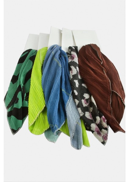 Zr Karışık Pliseli Fular 50 cm indirimleri