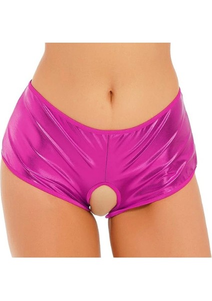 Pembe Özel Bölgeleri Açık Parlak Külot CK270047