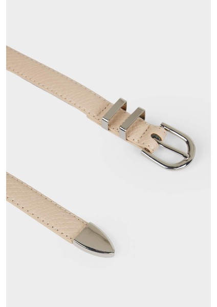 Kadın Oval Toka Suni Deri 2li Günlük KEMER F3361AXNS fiyatları