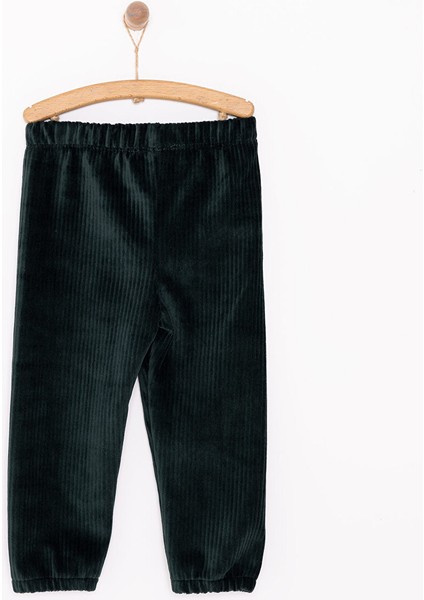 Erkek Bebek Basic Eşofman Alt Kadife Lastikli Paça Ekru fiyatları