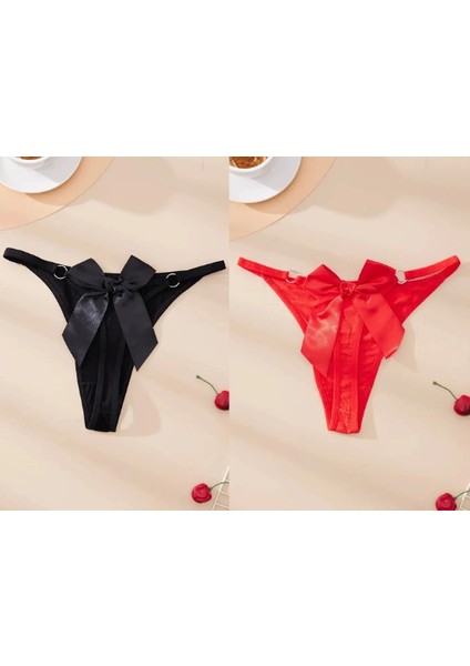 Kadın 2'li Fiyonklu Halkalı Tanga CK270044