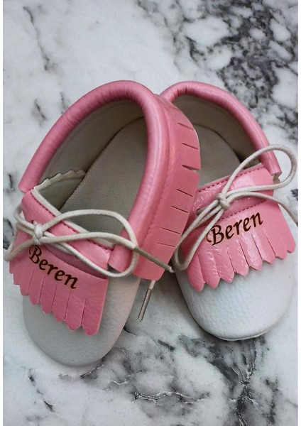 Bebeğinize Pembe Zigzag Bebek Ayakkabı modelleri