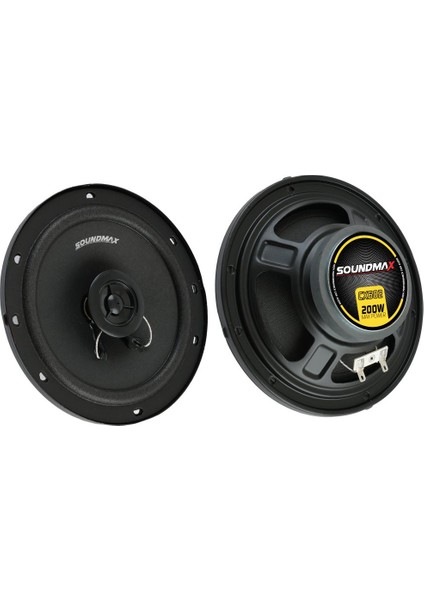 CX-620-200W Max Power-Tweeterlı 16 cm Kapı Hoparlörü-2 Adet