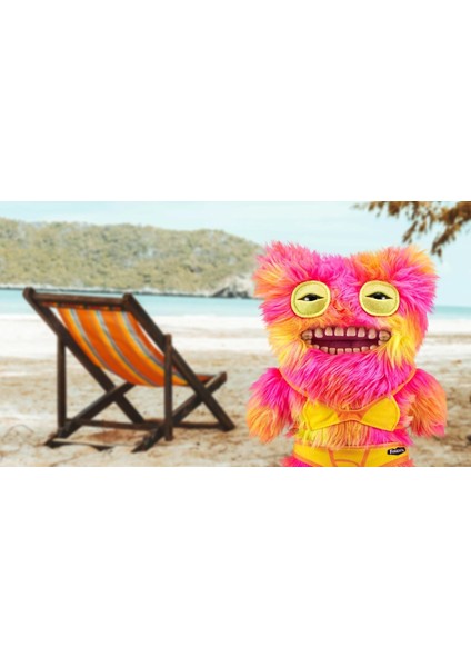 Vacay Vibes Tatil Havası Zuru Fuggler Komik Peluş Oyuncak - Mr Buttons 22 cm modelleri