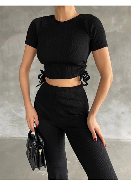 Yanları Tüneli Takım Siyah S3161 fırsatları