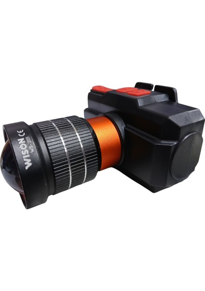 WS-2035 Profesyonel Kafa Lambası | 15W – 1500 Lümen – Zoomlu – Type-C Şarj – 3200 Mah Batarya modelleri