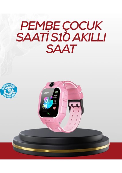 S10 Akıllı Çocuk Saati Konum Takip ve Güvenlik Özellikli