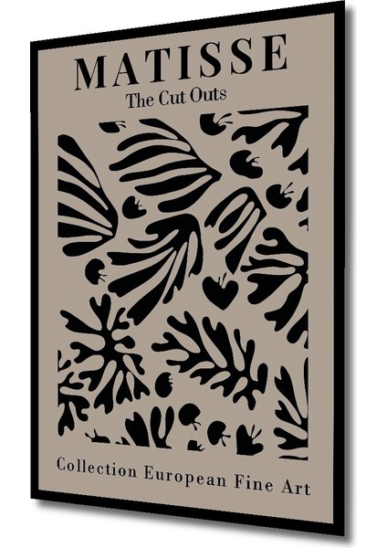 Çerçeve Görünümlü Matisse Ahşap Mdf Dekoratif Işyeri Duvar Tablo Dikdörtgen Işyeri Duvar Tablo fiyatları